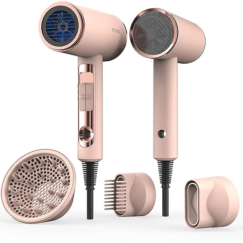 Ionic Hair Dryer with Diffuser for Thick 4C Hair