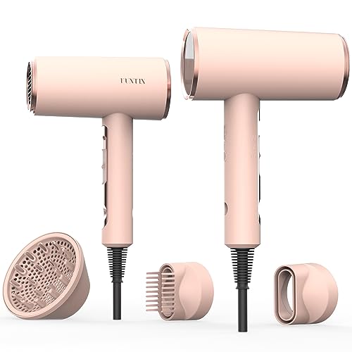 Ionic Hair Dryer with Diffuser for Thick 4C Hair