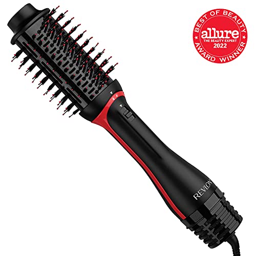 REVLON Volumizer PLUS 2.0 Hot Air Brush, Black