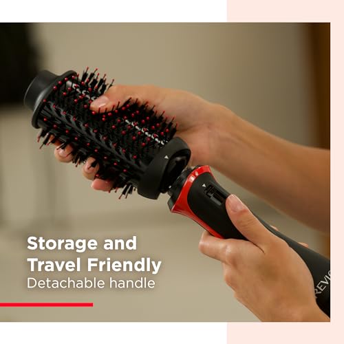 REVLON Volumizer PLUS 2.0 Hot Air Brush, Black