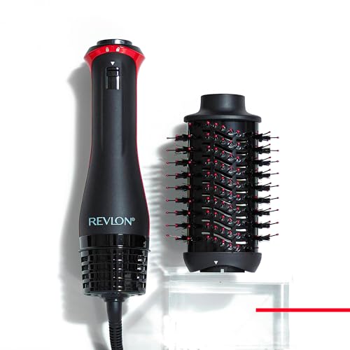 REVLON Volumizer PLUS 2.0 Hot Air Brush, Black