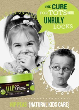 Hip Peas Styling Balm for Natural Hair, Light Hold