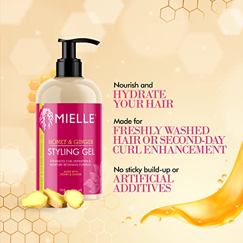 Mielle Organics Honey & Ginger Curl Defining Gel, 13 oz