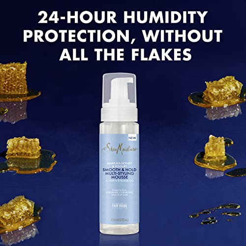 Manuka Honey & Yogurt Hair Mousse, Nourishing, 7.5 oz