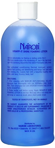 Nairobi Wrapp-It Shine Foaming Lotion, 32 oz