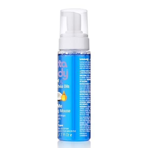 Lottabody Coconut Oil Shea Foaming Curl Mousse, 7oz