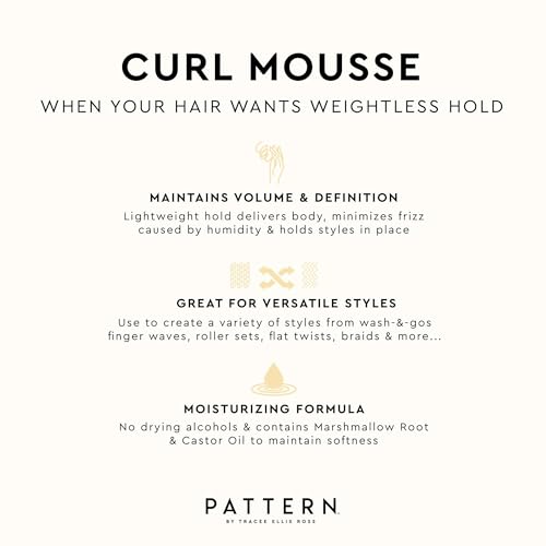 PATTERN Beauty Curl Mousse 8 oz / 236.6 mL