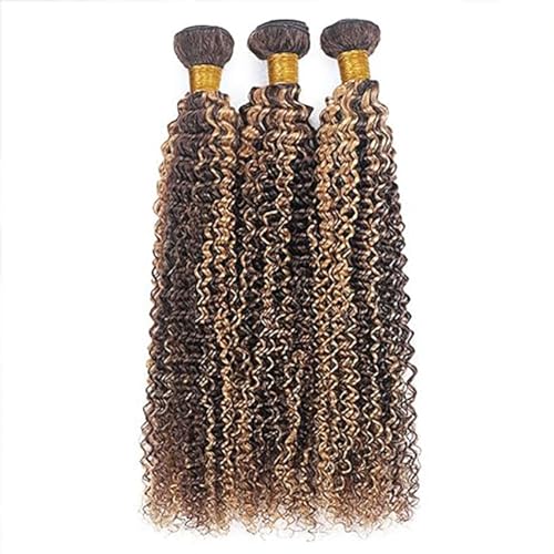 Curly Wave Remy Hair Weave Bundle Set
