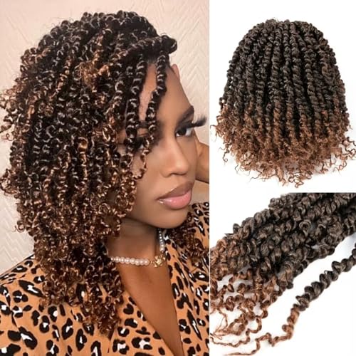 10 Inch Pre-twisted Passion Twist Crochet Hair Set