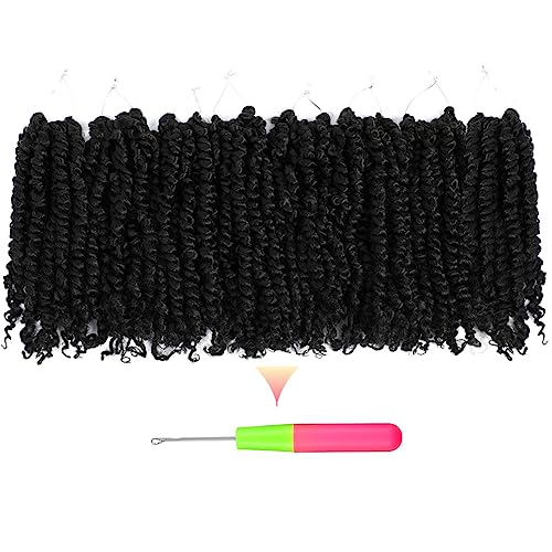 BOHOBABE Pre-looped Passion Twist Hair - 10in, 8 Packs
