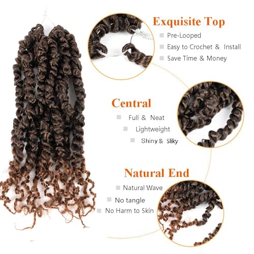 10 Inch Pre-twisted Passion Twist Crochet Hair Set