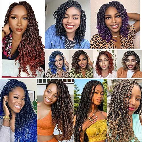 10 Inch Pre-twisted Passion Twist Crochet Hair Set