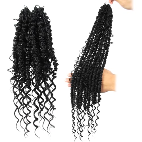 SERENDIPA Goddess Passion Twist Hair 10 Inch (1B)
