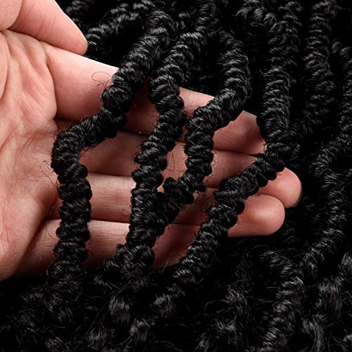 Passion Spring Twists Synthetic Crochet Hair Extensions - 2 Packs