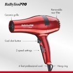 BaBylissPRO CEPP1 Ceramix Xtreme Straightening Iron & Hair Dryer Set
