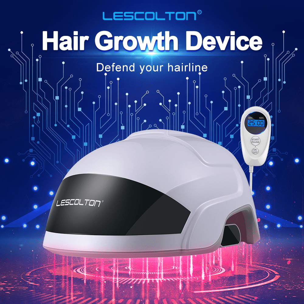 Lescolton Hair Regrowth Laser Helmet - Thinning Hair Solution