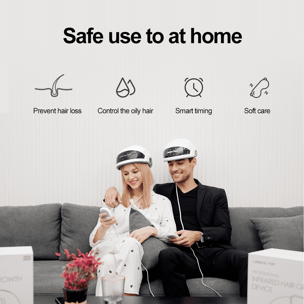 Lescolton Hair Regrowth Laser Helmet - Thinning Hair Solution
