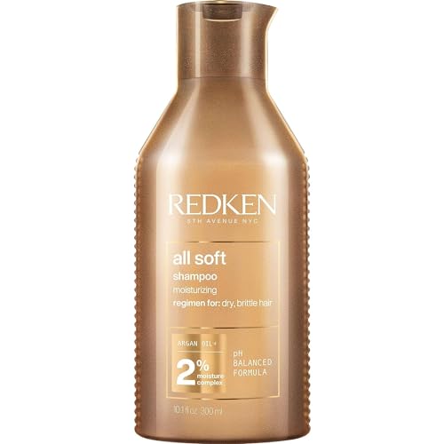 Redken All Soft Shampoo | Color-Safe Nourishing Formula
