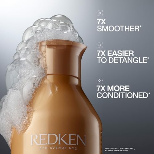 Redken All Soft Shampoo | Color-Safe Nourishing Formula