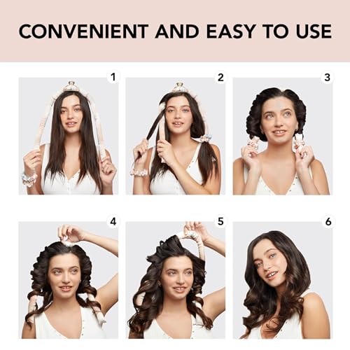 Satin Heatless Curling Set for Overnight Heatless Curls