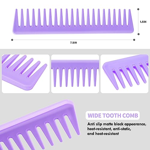 4pc Curly Hair Brush Set for Adult & Kids