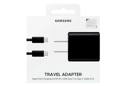 Samsung 45W USB-C Fast Charging Wall Charger Black