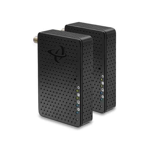Hitron MoCA 2.5 Ethernet Over Coax Adapter 2-Pack