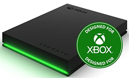 Seagate 2TB Game Drive for Xbox - USB 3.2, Green LED, Xbox Certified