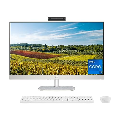 HP 27" All-in-One Desktop PC, FHD Display, Intel i7