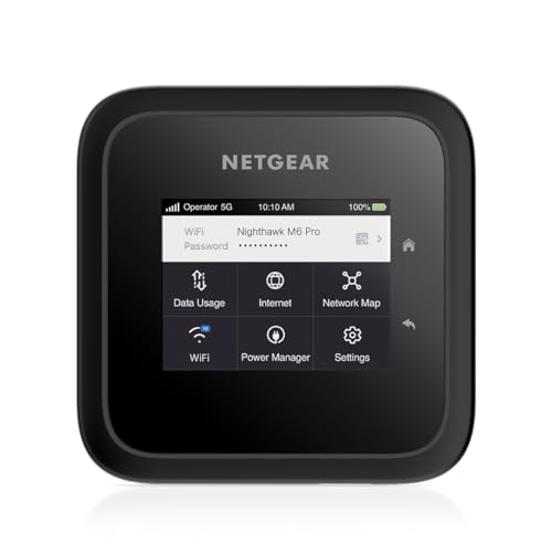 NETGEAR Nighthawk M6 Pro Mobile Hotspot 5G WiFi
