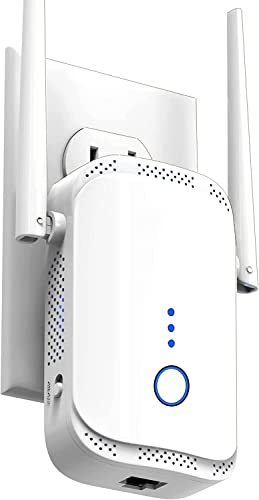 High Speed WiFi Extender with Ethernet Port, Made for USA