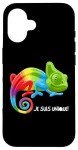 Colorful Camouflage iPhone 16 Case - Je Suis Unique!