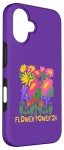 iPhone 16 Flower Power 24 Protective Case