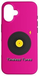 iPhone 16 Stylish Tunes Wireless Case