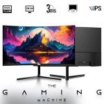 TechMagnet M83 Cobra Desktop - Intel i7 | 16GB DDR4 | 512GB SSD | 24" Curved Monitor | Win 10 Pro