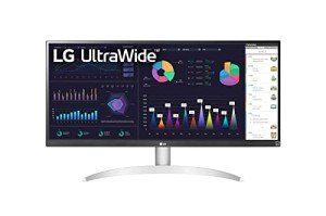 LG UltraWide FHD 29-Inch Computer Monitor 29WQ600-W, White/Silver
