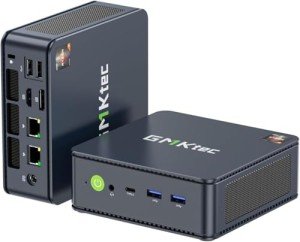 GMKtec Mini PC Ryzen 7, Windows 11 Pro, Wifi