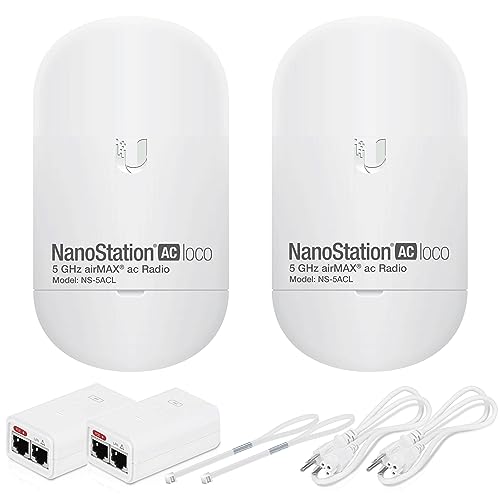 Ubiquiti airMAX NanoStation 5AC LOCO - Plug & Play Bundle
