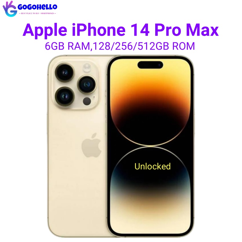 iPhone 14 Pro Max 5G 6.7" 6GB 128/256GB OLED Face ID