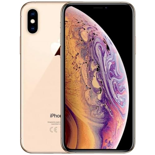 Renewed Apple iPhone XS Max, 256GB, Gold - Unlocked