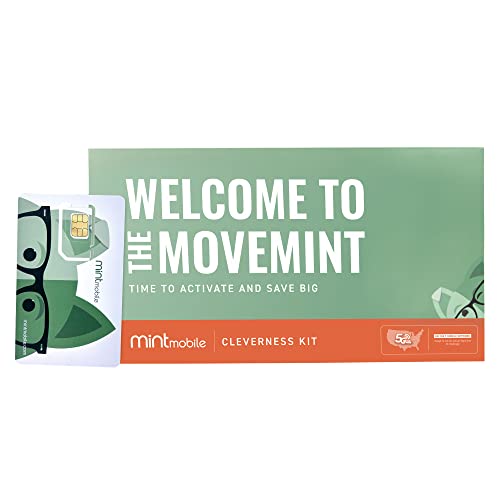 Mint Mobile Phone Plan: 5GB 5G-4G LTE + Talk & Text