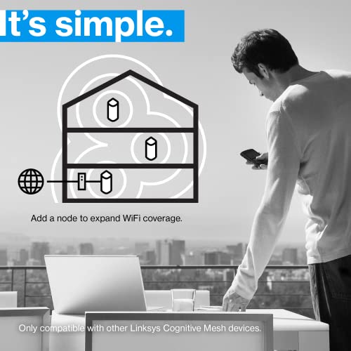 Linksys Velop Pro WiFi 6E Mesh Router - 3-Pack