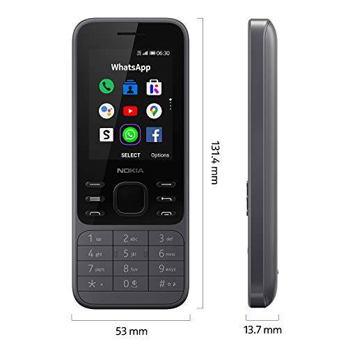 Nokia 6300 4G Unlocked Dual SIM WiFi Hotspot