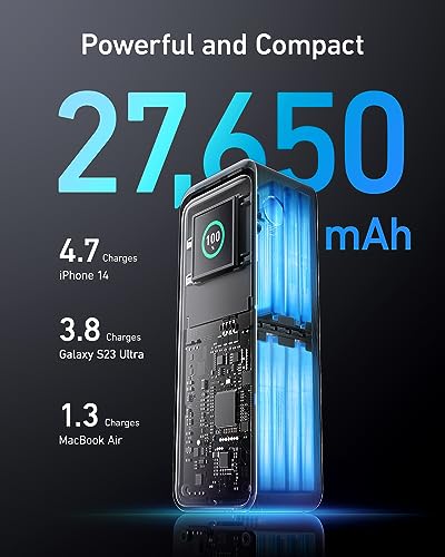 Anker Power Bank: 27,650mAh Portable Charger, 3-Port