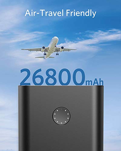Anker PowerCore+ 26800mAh PD 45W with 60W PD Charger, Power Delivery Portable Charger Bundle for USB C MacBook Air/Pro/Dell XPS, iPad Pro, iPhone 14/13/12 Series, and More