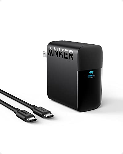 Mac Book Pro Charger, 100W USB C Charger, Anker Compact and Foldable Fast Charger for MacBook Air, Samsung Galaxy, iPad Pro, and All USB C Devices, 5 ft USB C to USB C Cable Included