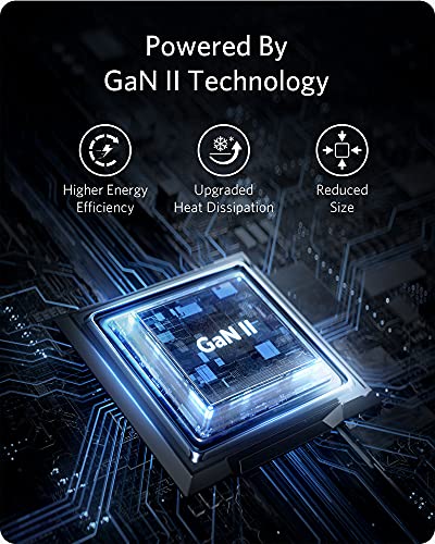 Anker USB C Charger, 713 Charger (Nano II 45W), GaN II PPS Fast Compact Foldable Charger for MacBook Pro 13, Galaxy S22/S22+/S22 Ultra/S21, Note 20/10, iPhone 13/Pro/Pro Max, Steam Deck, and More