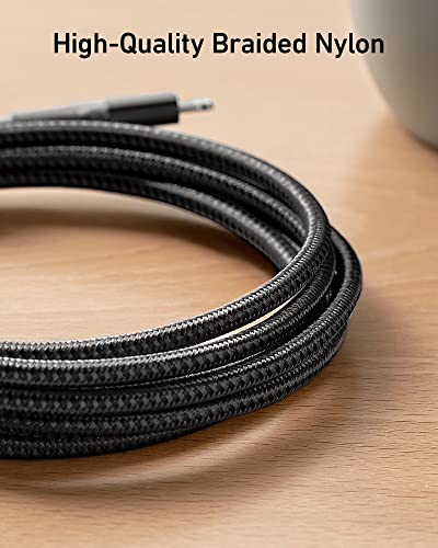 Anker Powerline+ II Lightning Cable 3-Pack (3 ft, 3 ft, 6 ft), MFi Certified for Flawless Compatibility with iPhone 11/11 Pro / 11 Pro Max/Xs/XS Max/XR/X / 8/8 Plus / 7 and More (Black)