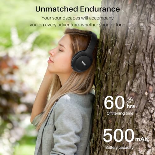 TOZO HT2 Hybrid ANC Wireless Over Ear Headphones