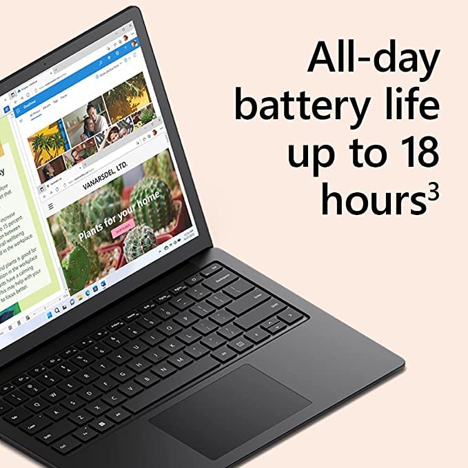 Microsoft Surface Laptop 5 (2022) with Windows 11